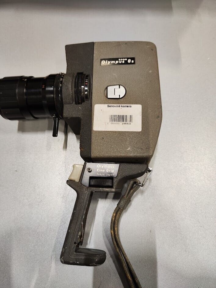 Olympus Zoom 8s Vintage Film Camera – Not Working, For Parts or Repair