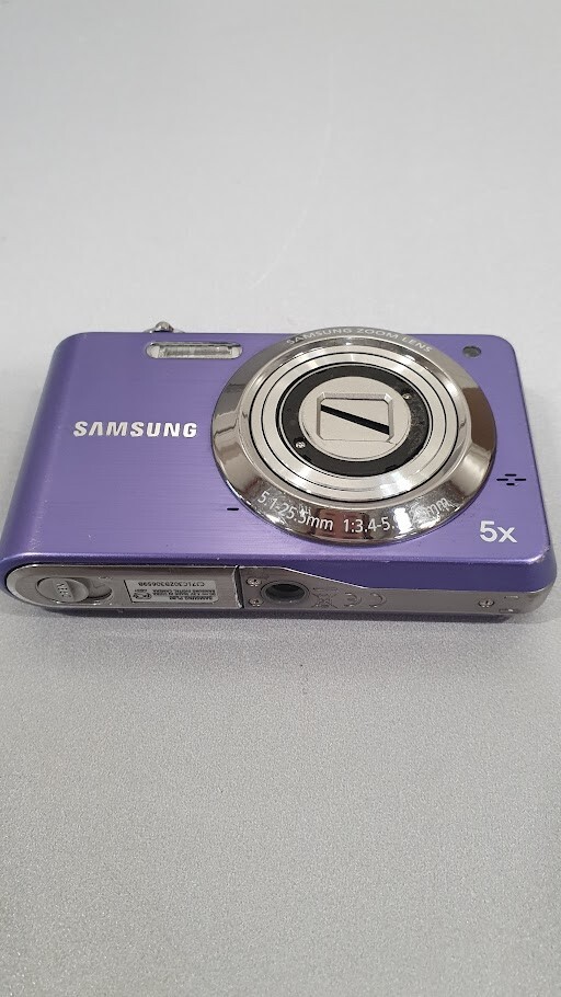 Samsung PL80 12.2MP Compact Digital Camera  Purple Not Working For Parts