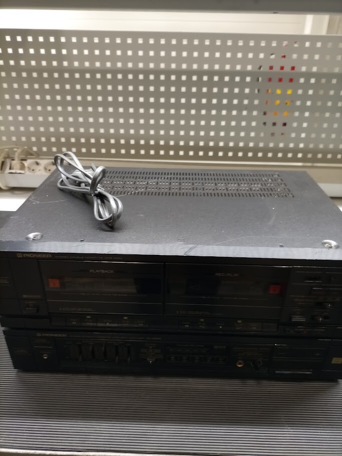 Pioneer DC-888Z Stereo Double Cassette - Without Original Packaging Used Working