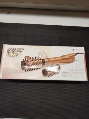 Babyliss AS952E Big Hair Dual Curler Ceramic Coating Ion Hot Air Used Working