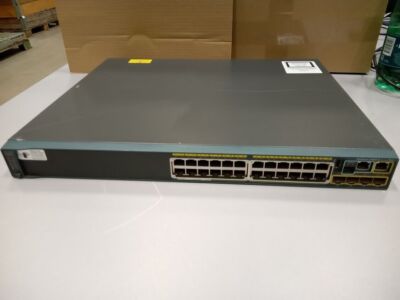 Cisco Catalyst 2960-S Series PoE+ 24 Ports Ethernet Switch China Not Tested For