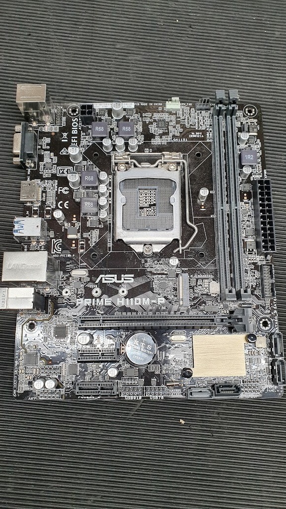 Asus Prime H110M-P LGA1151 DDR4 Motherboard Not Working For Parts