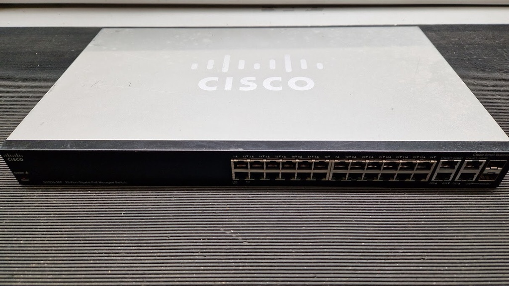 Cisco SG200-28PP Small Business Network Switch Not Tested For Parts