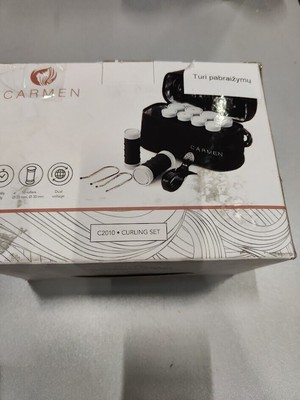 Carmen C2010 Curling SET 10 Rollers 25-30mm Quicly Ready Used Working