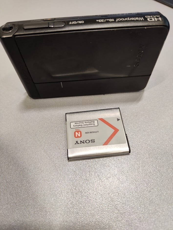 Sony Cybershot DSC-TX30 18.2MP Digital Camera 5X Optical Zoom Used Black Working