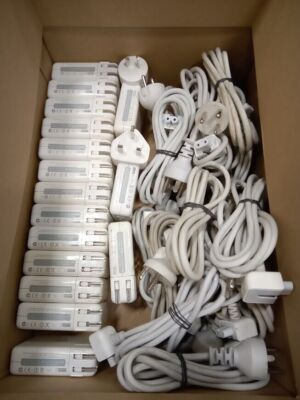 LOT OF 16 Apple Model A1088 AirPort Express Base Station White Not Tested For Pa