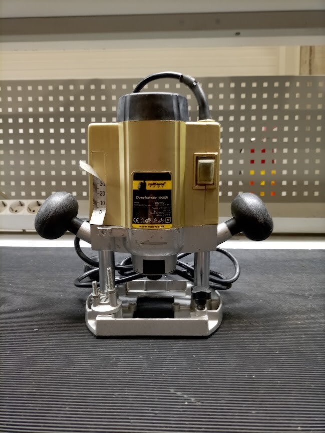 Oberfräse Overfraeser PROF Millacro getestet funktioniert