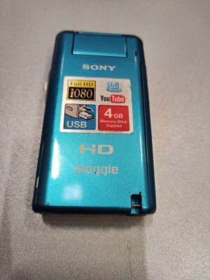 Sony MHS-PM5 HD Bloggie Portable Video Digital Camera Blue Not Working