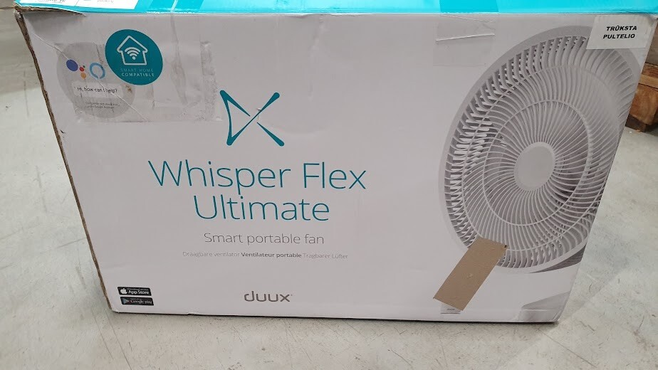 Duux Whisper Flex Ultimate Smart Portable Fan Used Working without Remote Contro
