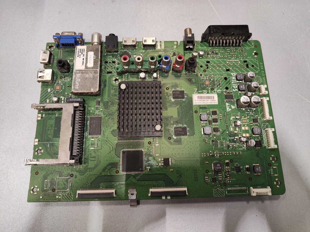 Philips Main Board 3104 313 64025 for TV Replacement Working Condition