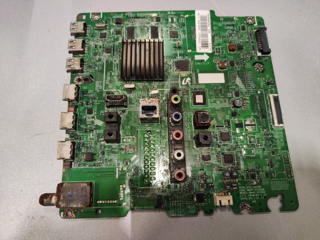Main AV Board BN41-01958B Fully Working for TV Repair or Replacement