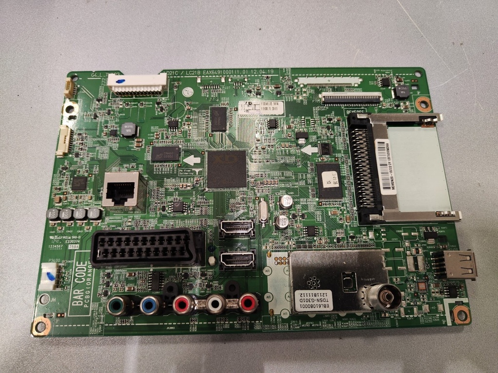 Main AV Board EAX64910001 Fully Working for LG TV Repair or Replacement