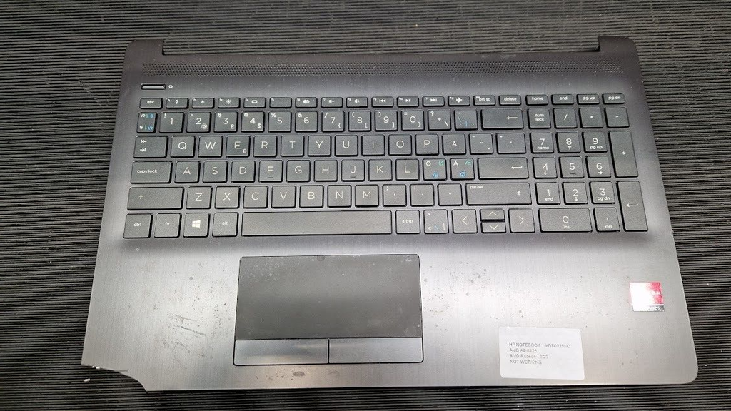 HP Notebook 15-DB0025NO Keyboard AMD A9-9425 AMD Radeon 520 Not Working Parts