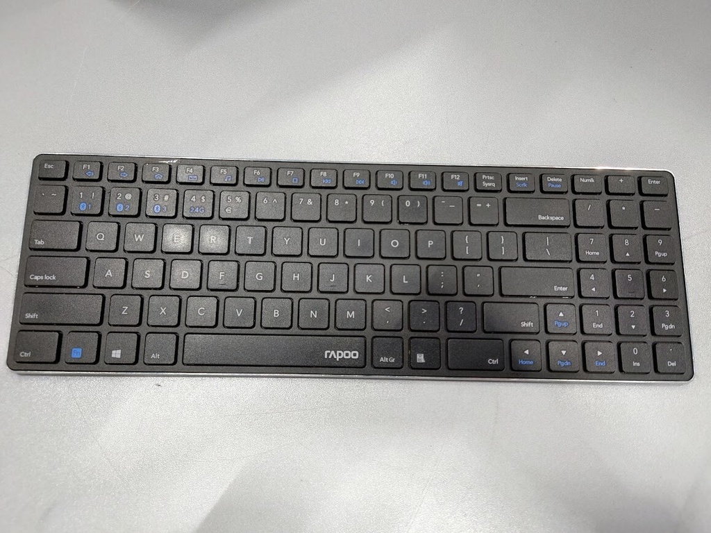 Gapoo EP9100M Multi-Mode Wireless Keyboard Used Working Without Original Packagi