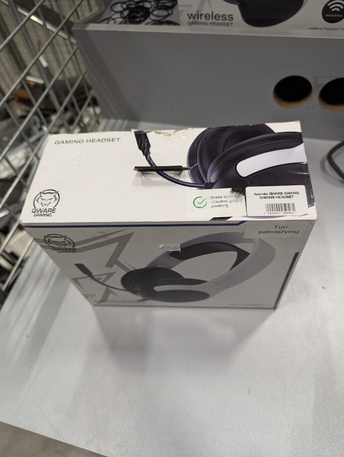 Qware Gaming PS5-5080 Gaming Headset The Sound Is Very Quiet Used Working