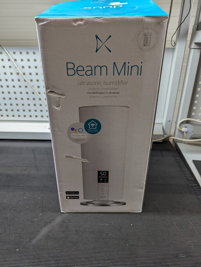 Duux DXHU12 Beam Mini humidifier Ultrasonic 3 L White  Not Working For Parts