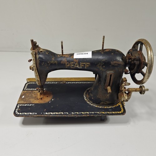 Used Pfaff Antique Sewing Machine - Untested, For Parts/Repair,