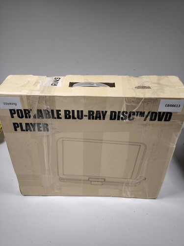 Portable Blu-ray/DVD Player PB1305B - Used, Original Box, Working