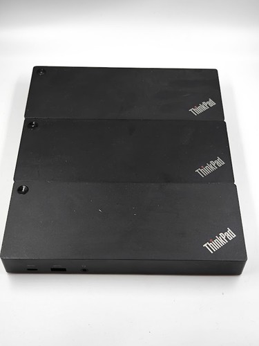Lot of 3 Lenovo ThinkPad Hybrid USB-C/USB-A Dock - For Parts