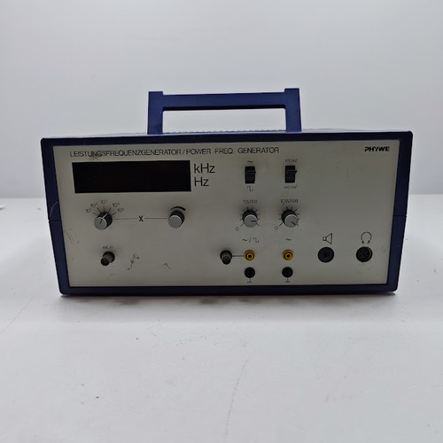 PHYWE Power Frequency Generator 13650.93 - Untested, Signs of Use