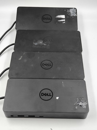 Lot of 4 Dell D6000 Docking Stations - For Parts