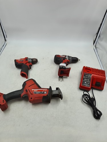 Lot of 4 Milwaukee Power Tools for Parts/Repair, Used