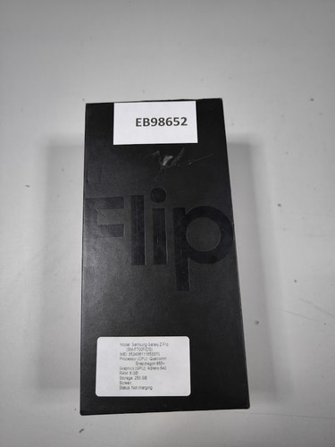 Samsung Galaxy Z Flip - Not Working, Used, No Box