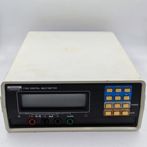 Solartron 7150 Digital Multimeter - Not Tested, Broken Handle