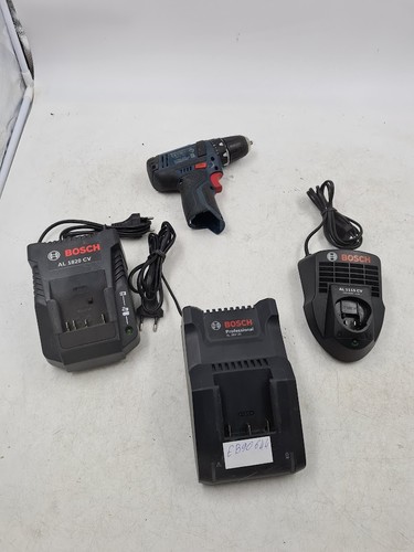 Lot of 4 Bosch Power Tools, Drill GSR 12V-15, For Parts/Repair