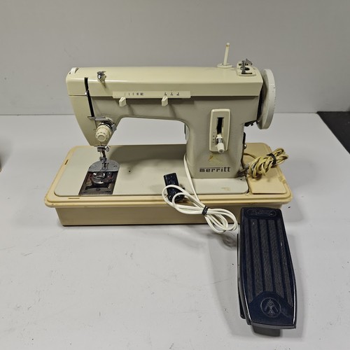 Merritt Sewing Machine - Untested, Scratches, For Parts/Repair