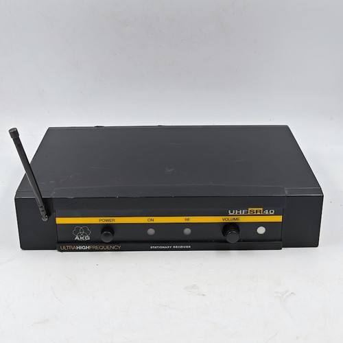 AKG SR 40 UHF Stationary Receiver - Not Tested, Signs of Use