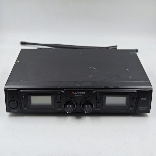 Karsect WR-352 UHF Receiver Not Tested, Signs of Use