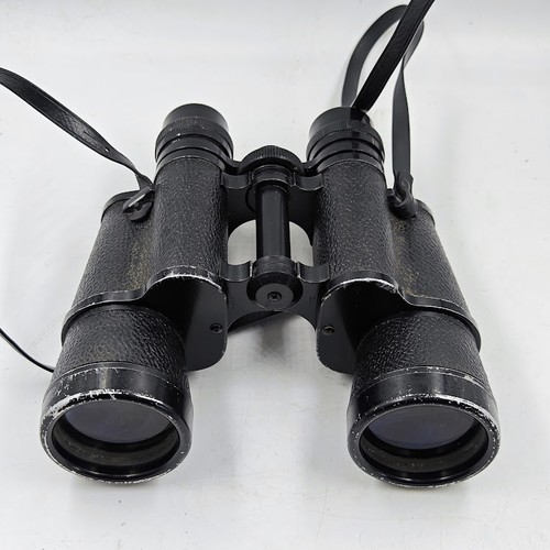 Falcon De Luxe 7x50 Binoculars - Working, Ripped Strap, No Box