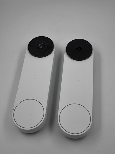 Lot of 2 Google Nest Doorbell Parts - Not Working, Signs of Use