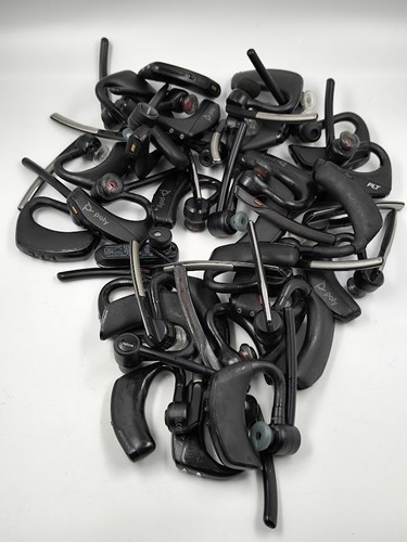Lot of 30 Headsets for Parts - Various Brands & Models, Used