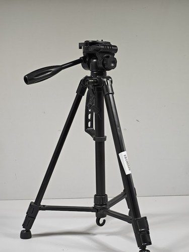 Adjustable Camera Tripod - Used, No Packaging, Sturdy Design