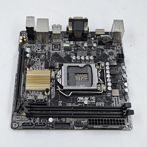 ASUS H110I-PLUS Motherboard - Not Working, For Parts, Signs of Use
