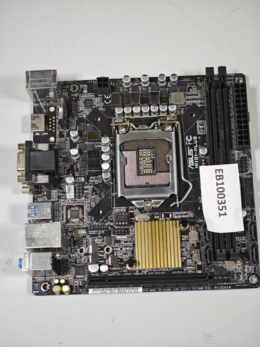 ASUS H110-PLUS Motherboard - Working, Signs of Use, No Accessories