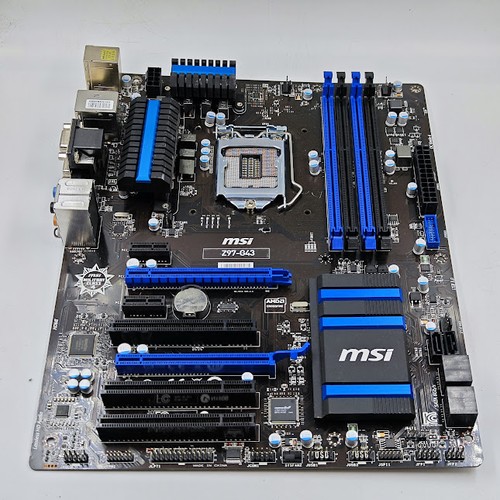 MSI Z97-G43 Motherboard - Not Working, Signs of Use