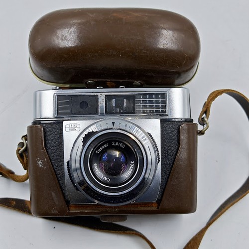 Contessa LKE Camera - Untested, Signs of Use, Includes Bag & Strap