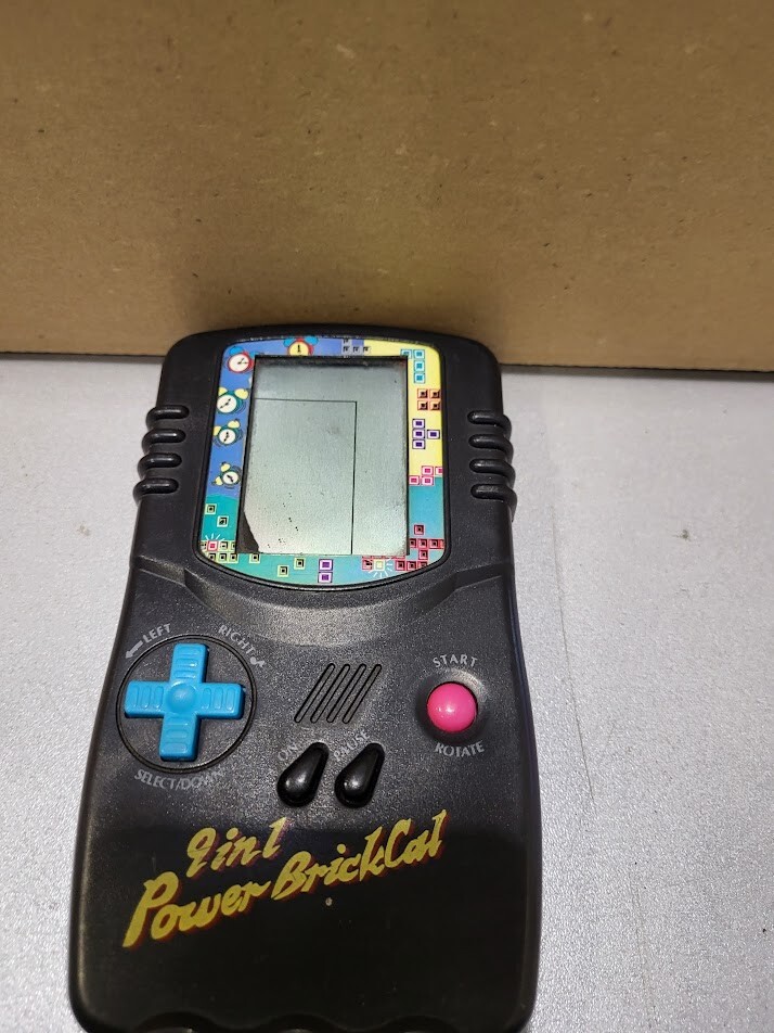 9-in-1 Power BrickCat Handheld Console - Black For Parts or Repair