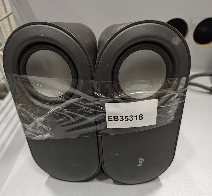 Logitech Wired Desktop Speakers – Used – Fully Functional – Compact and Stylish