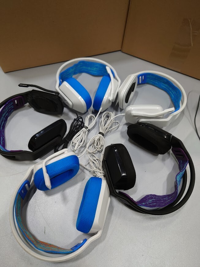 LOT OF 5 Logitech G335 Headset Not Working For Parts