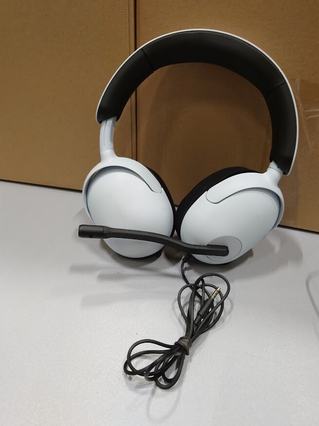 SONY INZONE H3 YY2961 Wired PS5 & PC Gaming Headset White Not Working For Parts