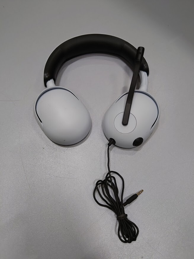 SONY INZONE H3 YY2961 Wired PS5 & PC Gaming Headset White Not Working For Parts