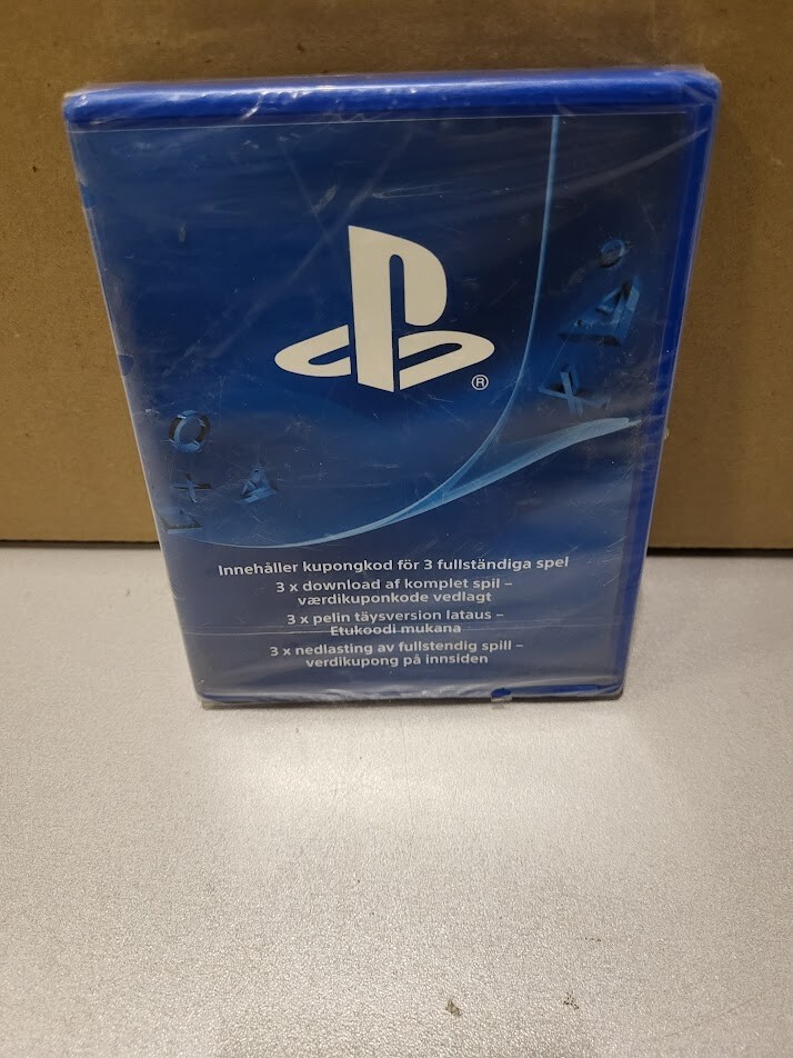 PlayStation 3 Full Game Download Codes – Sealed Package New