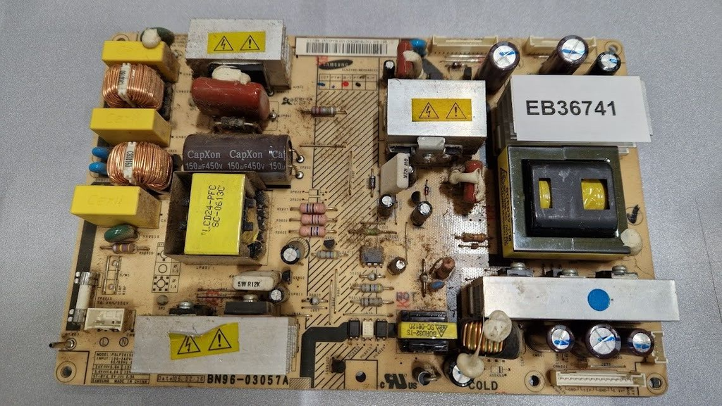 Samsung PSLF201501B Power Board Fully Working Replacement Part Tested
