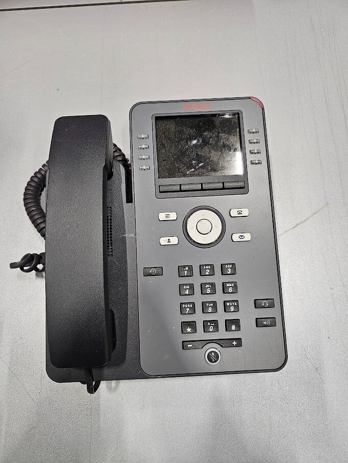 Avaya J179 IP Phone – Not Tested, Sold for Parts, No Accessories