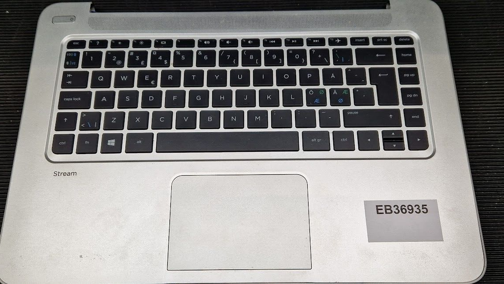 HP Stream 14-Z00ND Keyboard AMD 4-Micro-6400T Radeon R3 Graphics Used Working