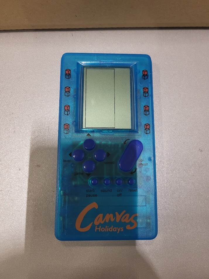 Canvas Holidays Handheld Brick Game - Fully Functional Retro Gaming Console